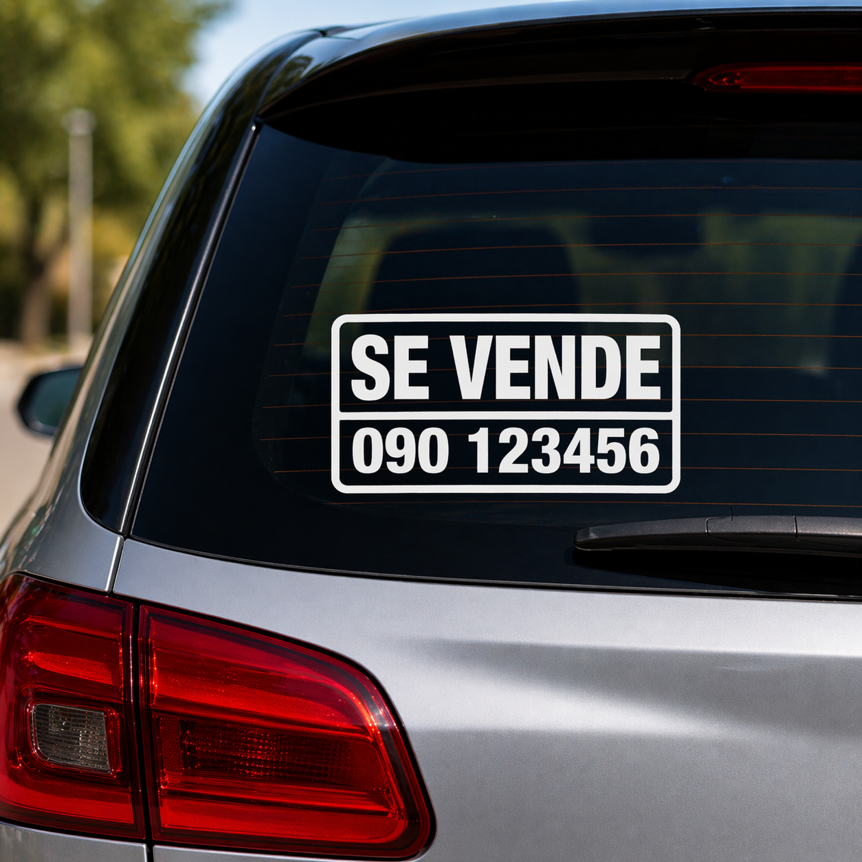Vinilo de Corte “SE VENDE” para Vidrio – Personalizable
