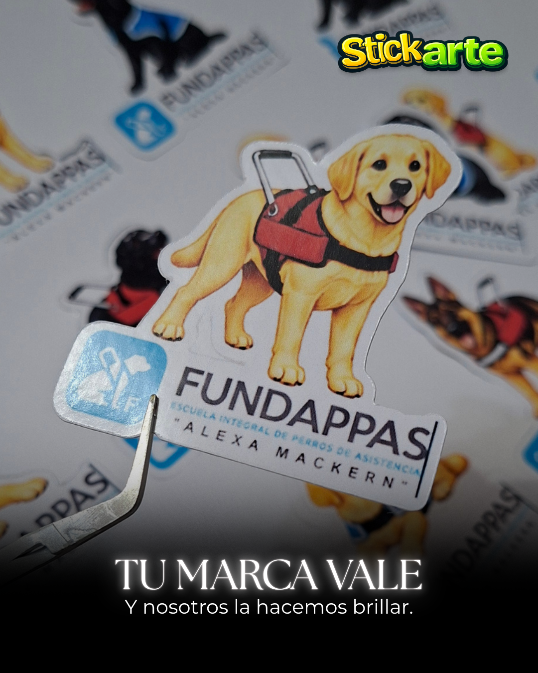 Promo: 130 stickers personalizados de hasta 5 cm – Papel adhesivo - Imagen 4