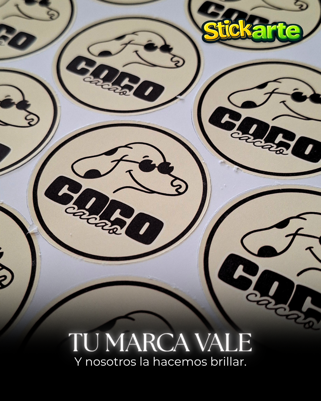 Promo: 130 stickers personalizados de hasta 5 cm – Papel adhesivo - Imagen 5