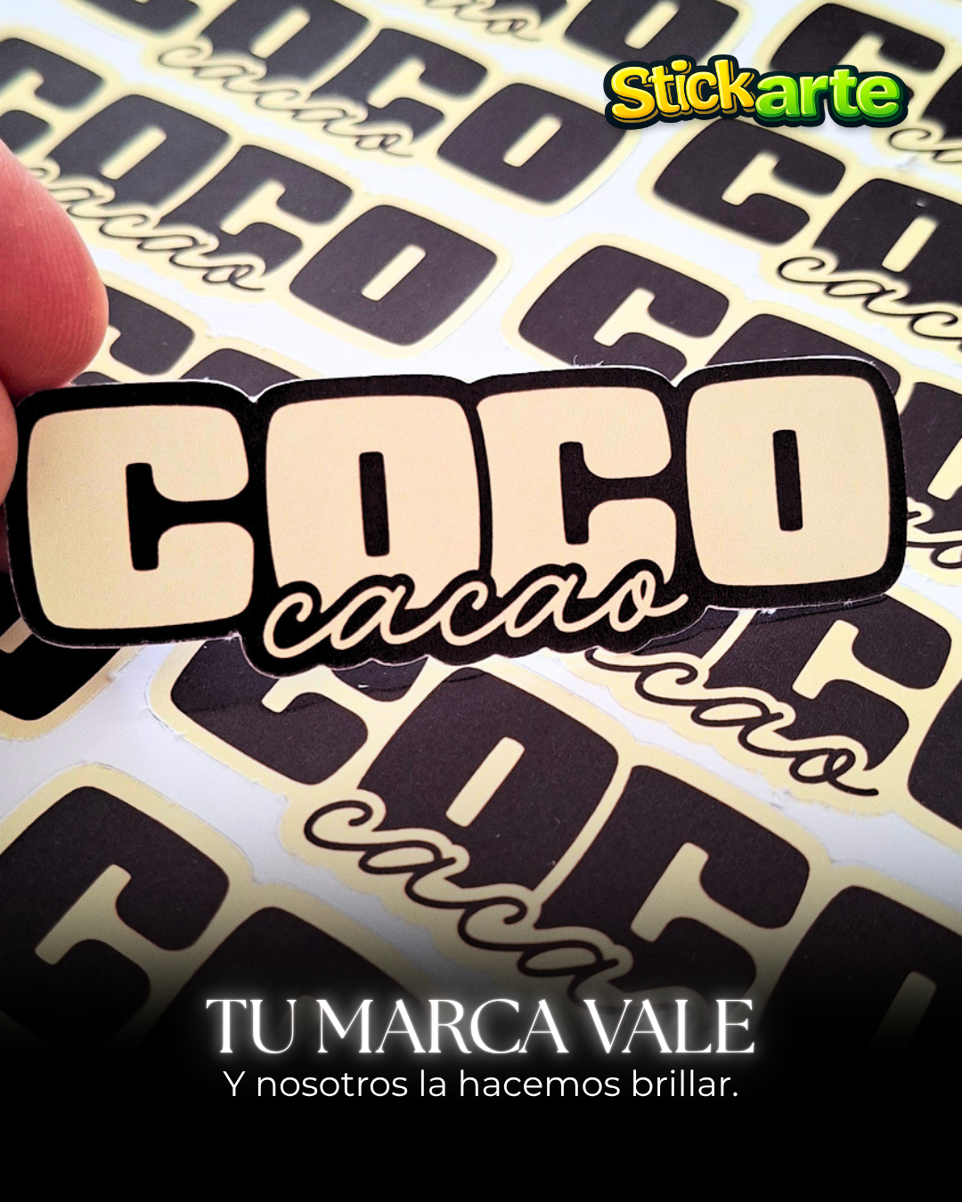 Promo: 130 stickers personalizados de hasta 5 cm – Papel adhesivo - Imagen 3