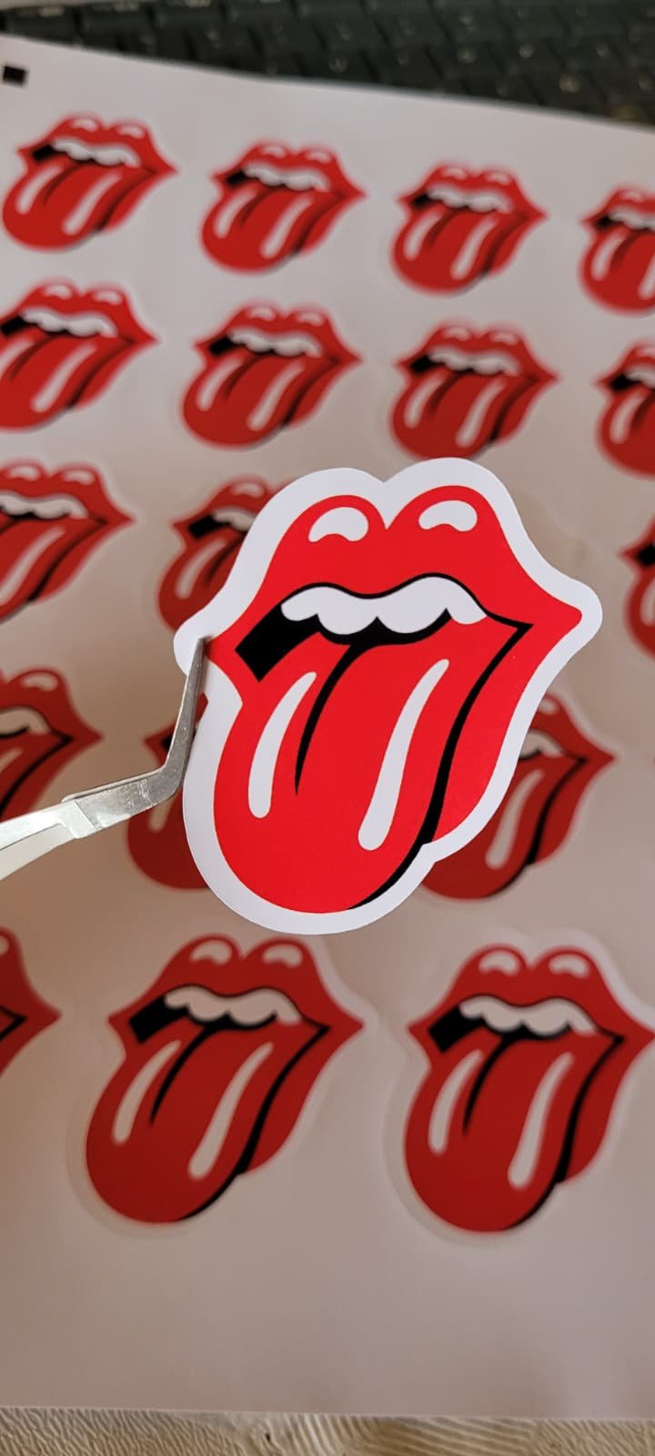 50 stickers de tus bandas favoritas – 6 cm - Imagen 2