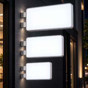 Carteles LED Rectangulares